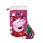 Calza di Natale Peppa Pig Cosy corner 42 cm Poliestere