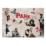 Carta da parati - [Banksy] Graffiti Collage