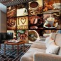 Carta da parati - Coffee - Collage