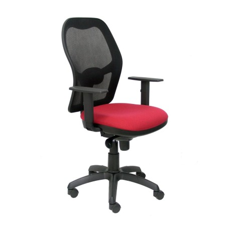 Sedia da Ufficio Jorquera P&C BALI933 Rosso Rosso Granato