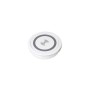 Emuca Caricatore wireless per cellulari Airless, 5V DC - 1,8A, Plastica bianca, Tecnoplastica, 1 u.