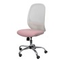 Sedia da Ufficio Cilanco P&C 710CRRP Bianco Rosa