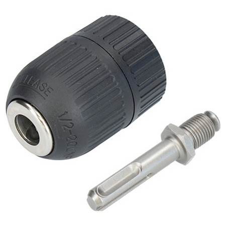 Mandrino per trapano con chiave Ferrestock 2 - 13 mm Metallo 1/2"