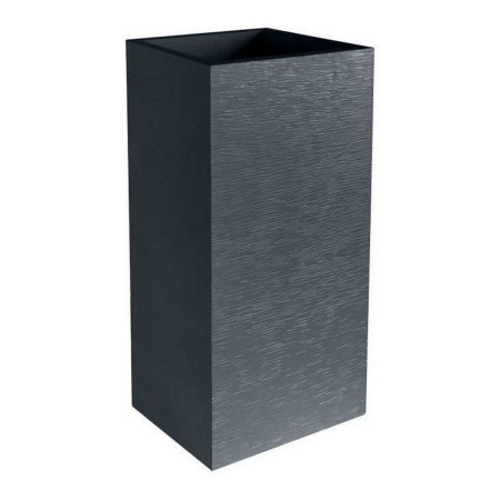 Vaso EDA Graphit Plastica Grigio scuro Pătrat (39,5 x 39,5 x 80 cm)