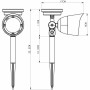 Lampada ad energia solare Galix 0,29 W Acciaio inossidabile (30 Lm)