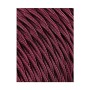 Cavo EDM C08 2 x 0,75 mm Bordeaux 5 m