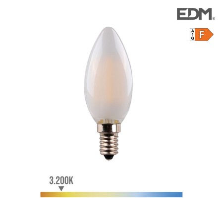 Lampadina LED EDM E14 4,5 W F 470 lm (3200 K)