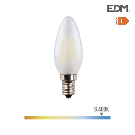 Lampadina LED EDM E14 4,5 W F 470 lm (6400K)