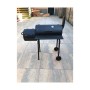 Barbecue a Carbone con Coperchio e Ruote Nero (112 x 63 x 112 cm)