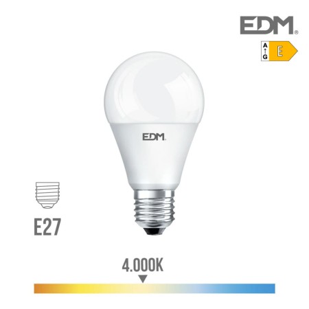 Lampadina LED EDM E27 17 W E 1800 Lm (4000 K)