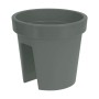 Vaso per ringhiera Plastiken Verde polipropilene (Ø 28 cm)