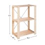 Scaffale Astigarraga Evolution3 Pino (111 x 76,7 x 43 cm)