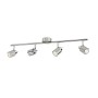 Lampadario Philips Meranti 15,5 x 10 x 69 cm 4 GU10 Metallo Cromato