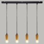 Lampadario Atmosphera Ays 25W Nero Metallo (110 x 100 x 6 cm)