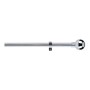 Bastone per Tende Stor Planet Estensibile Cromato (110 cm)