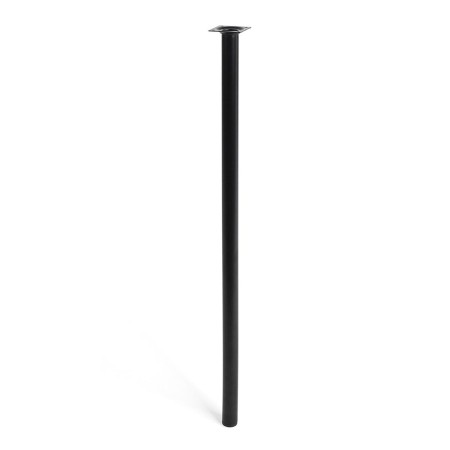 Gambe Rei 401g Cilindrica Nero Acciaio Moderno (Ø 3 x 80 cm)