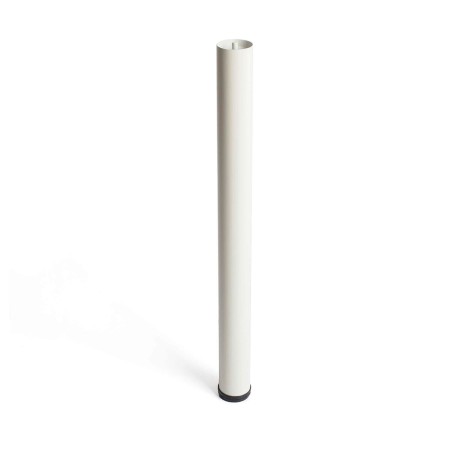 Gambe Rei 406g Regolabile Cilindrica Acciaio Bianco (Ø 7,6 x 71 cm)