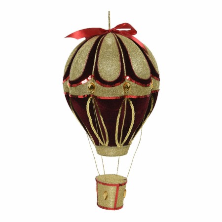 Decorazione Natalizia Poliestere Velluto Palloncino (Ø 23 x 40 cm)