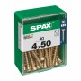 Scatola a viti SPAX Vite per legno Testa piatta (4 x 50 mm) (4,0 x 50 mm)