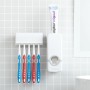 Dispenser di Dentifricio con Portaspazzolino Diseeth InnovaGoods