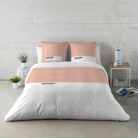 Copripiumino Pantone Sweet Peach (Letto da 135) (220 x 220 cm)