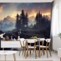 Carta Da Parati Breathtaking Nature Mountain Landscape, 3D- Dimensione: 90x60 cm