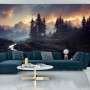 Carta Da Parati Breathtaking Nature Mountain Landscape, 3D- Dimensione: 270x180 cm