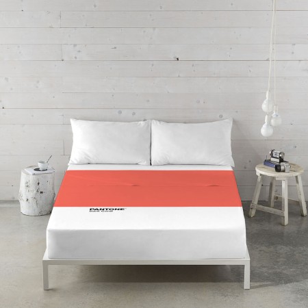 Lenzuolo Superiore Pantone Dark Coral (Letto da 180)