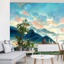 Carta Da Parati Fairy Land, Contemporary Art, Poetic Scenery Background, Oil Canvas Painting- Dimensione: 135x90 cm