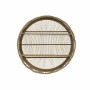 Scaffale DKD Home Decor Naturale Rattan 2 Mensole (80 x 14,5 x 80 cm)