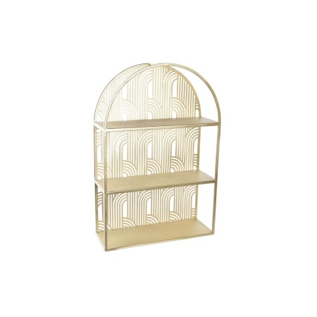 Scaffale DKD Home Decor Dorato Metallo 3 Mensole (40 x 15 x 60 cm)