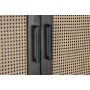 Credenza DKD Home Decor Nero Marrone Rattan Legno di mango (85 x 40 x 162,5 cm)