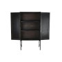 Credenza DKD Home Decor Nero Marrone Rattan Legno di mango (85 x 40 x 162,5 cm)