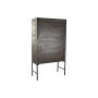 Credenza DKD Home Decor Nero Marrone Rattan Legno di mango (85 x 40 x 162,5 cm)