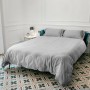 Copripiumino Naturals Tencel Grigio (220 x 220 cm) (Ala francese)