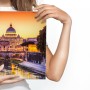 Pittura su tela Roma In Serata- Dimensione: 30x20 cm