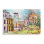 Pittura su tela I Colori Di Roma- Dimensione: 30x20 cm