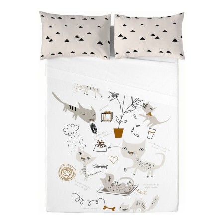 Lenzuolo Superiore Panzup Cats 1 (Letto da 180/190)