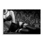 Pittura su tela Donna In Sensuale Lingerie Vintage- Dimensione: 90x60 cm