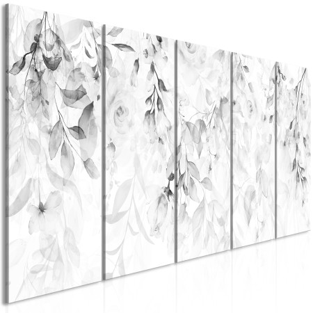 Quadro - Waterfall of Roses (5 Parts) Narrow - Third Variant