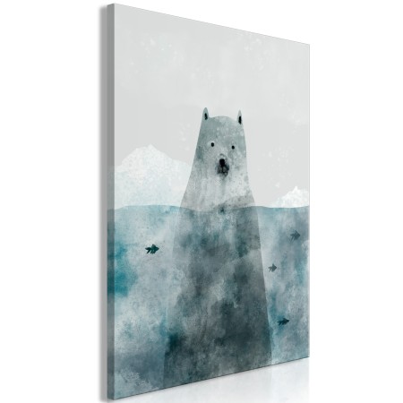 Quadro - Polar Bear (1 Part) Vertical