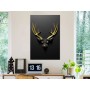 Quadro - Golden Antlers (1 Part) Vertical