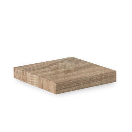 Mensole Confortime Mural Naturale Galleggiante Legno MDF (23,5 x 23,5 x 1,5 cm)