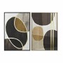 Quadro DKD Home Decor Astratto Moderno (84 x 4,5 x 124 cm) (2 Unità)