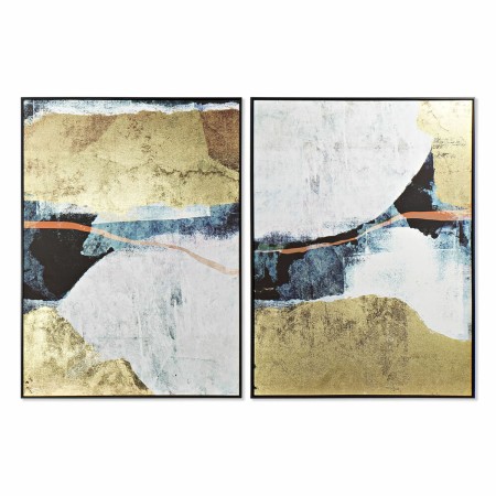 Quadro DKD Home Decor Astratto (103,5 x 4,5 x 143 cm) (2 Unità)