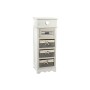 Cassettiera DKD Home Decor Grigio Beige Legno (36 x 31 x 96,7 cm)