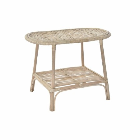 Tavolo aggiuntivo DKD Home Decor Naturale Rattan Tropicale (61 x 30 x 46 cm)