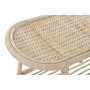 Tavolo aggiuntivo DKD Home Decor Naturale Rattan Tropicale (61 x 30 x 46 cm)