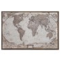 Quadro DKD Home Decor Coloniale Mappamondo (122 x 85 x 5 cm)