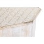 Tavolo aggiuntivo DKD Home Decor Marrone Bianco Legno di mango (49 x 49 x 53,5 cm)